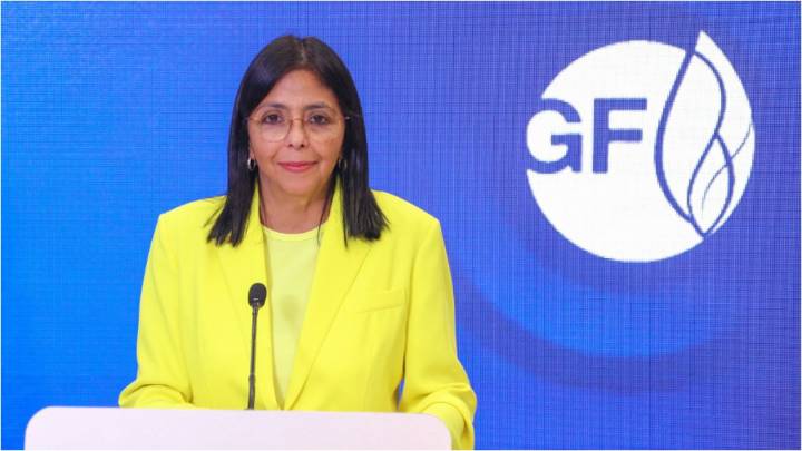 Delcy Rodríguez: Venezuela se prepara para exportar su primera molécula de gas