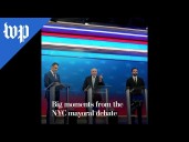 Big moments from the NYC mayoral debate