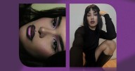 The Purple Lipstick Trend Is Goth Beauty At Its Best