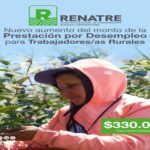 El RENATRE realizará los pagos de prestación...
