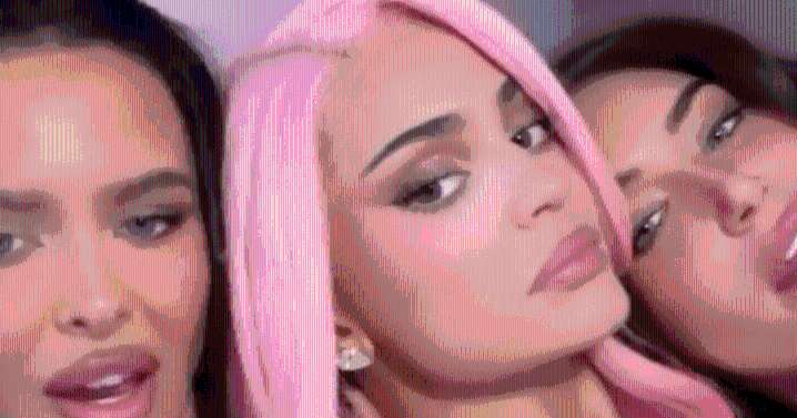 Kylie Jenner Brings the Heat in Pink Latex on Instagram Stories