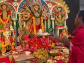 Traditional Durga Puja at Abu Dhabi:Celebrating Bengali heritage with devotion, unity, and Culture in UAE through annual rituals by diaspora community