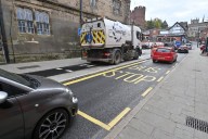 Council’s idea to place bus stop in middle of road so ‘daft’ locals thought it was AI