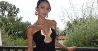Nina Dobrev Recreates Bella Thorne’s Balcony Style in Stunning Dress
