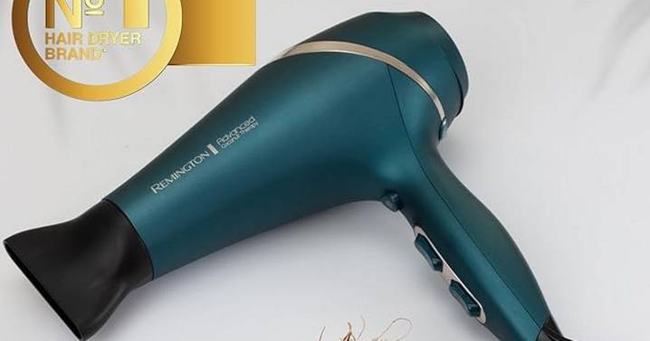 Remington hair dryer that leaves hair 'smoother and shinier' cut to £29 in limited time deal