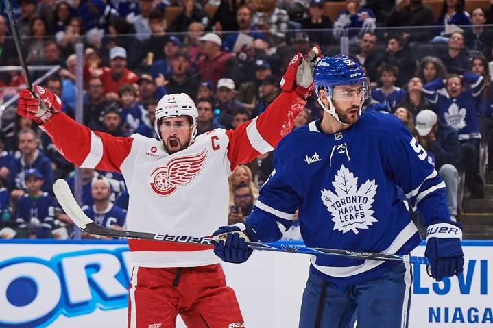 Maple Leafs again fall short against scrappy Red Wings