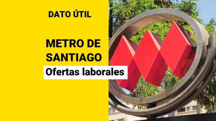 Metro de Santiago busca trabajadores: Revisa los cargos y cómo postular