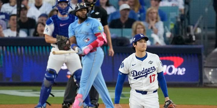 Guerrero homers off Ohtani, Blue Jays even World Series with 6