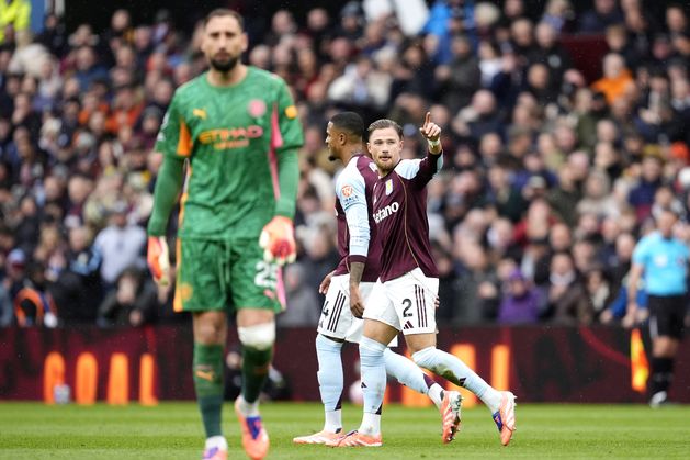 Aston Villa beat Manchester City to maintain winning Premier League run