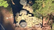 Major emergency operation launched after army truck rollover leaves woman trapped in northwest Brisbane