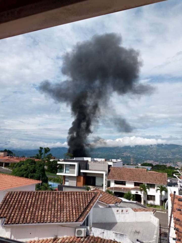 Una aeronave se estrelló en el aeropuerto de San Cristóbal