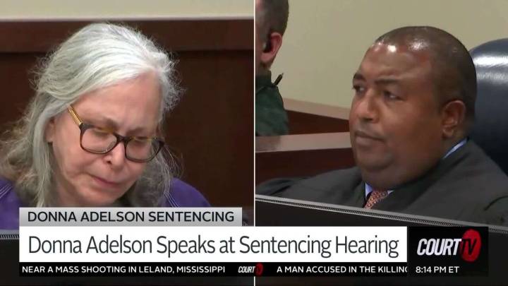 Donna Adelson Speaks at Hearing, Sentenced to Life in Prison
