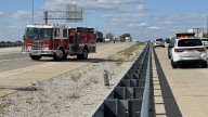 Motorcyclist crashes on I-65 in southern Indiana; spilled hay believed to be factor