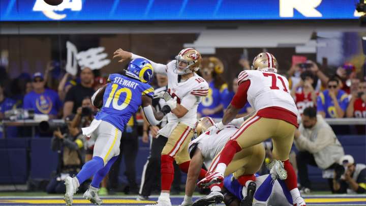 John Lynch: No tension between Brock Purdy and Mac Jones