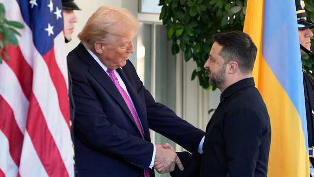 Trump and Zelenskyy meeting at White House
