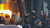 Lanzan artefacto explosivo contra policías capitalinos en marcha del 2 de octubre CdMx