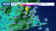 Boston MA weather: More rain tonight an tomorrow morning