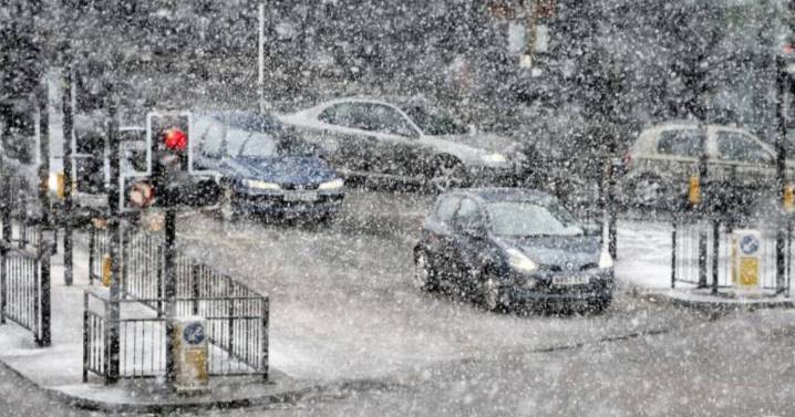 October 'abrupt change' in UK weather sees snow 'open the door' to heavy rain
