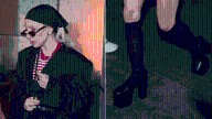 Lady Gaga Takes the Mary Jane Trend to Extreme Heights in Milan