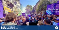 Javier Milei aludió a Cristina Kirchner y desató el grito de "tobillera" en Santiago del Estero