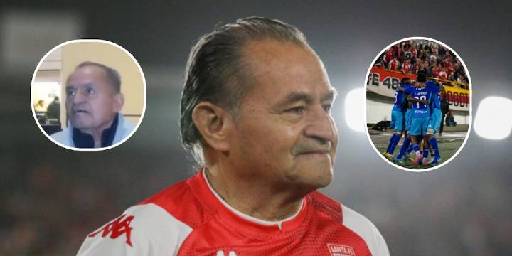 Alfonso Cañón, leyenda de Santa Fe, hizo fuerte reclamo a los jugadores tras derrota en el clásico: “Suden la camiseta”