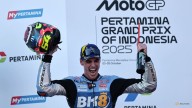 Rookie Aldeguer wins Indonesia GP as Marquez, Bezzecchi crash
