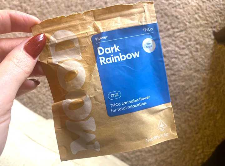 Taste the High With This Dark Rainbow THCa Strain