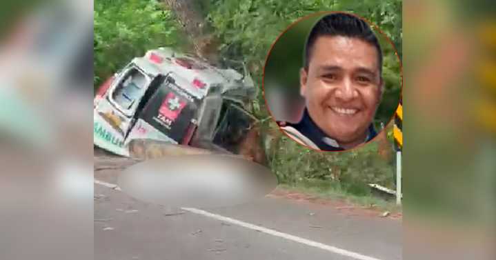 Se conoció la identidad del conductor de ambulancia que falleció en una vía del Tolima