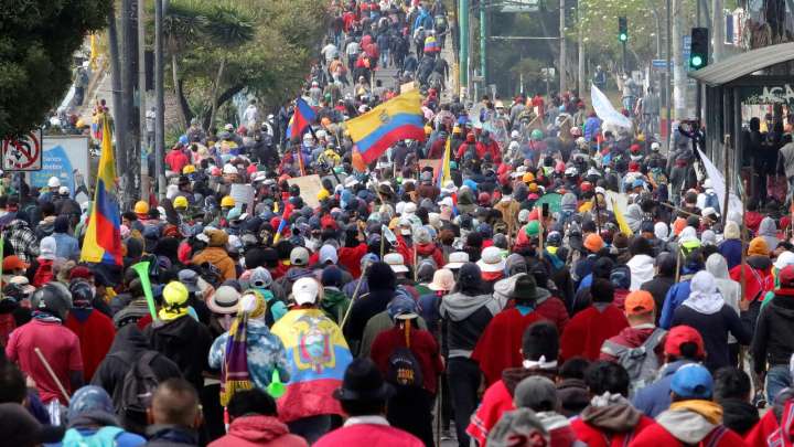 Conaie anuncia el fin del paro en Ecuador tras un mes de movilizaciones