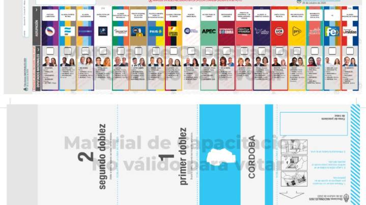 Cómo votar con Boleta Única en Córdoba: paso a paso y simulador oficial