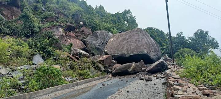 Cyclone 'Montha: Landslide cuts off key routes in Odisha’s Gajapati