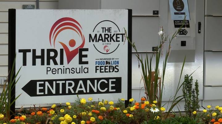 THRIVE Peninsula sees double the amount of food assistance requests than normal in one week amid ongoing government shutdown