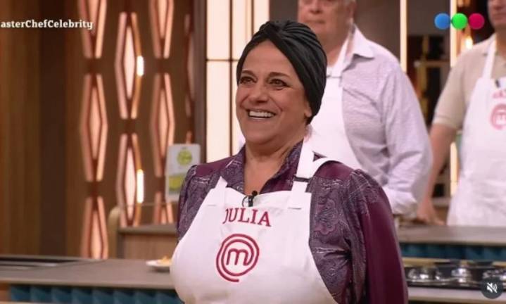 Julia Calvo reveló la gran sorpresa que se llevó durante las grabaciones de Masterchef Celebrity