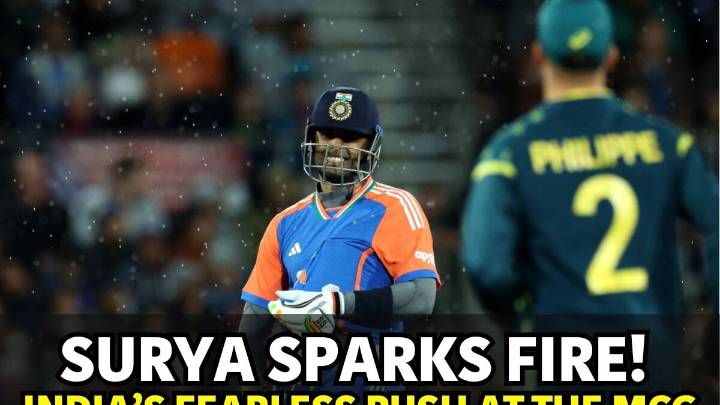 Surya Sparks Fire! India’s Fearless Push At The MCG