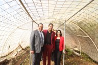 Inauguran huerto pedagógico y micro invernadero en Calera