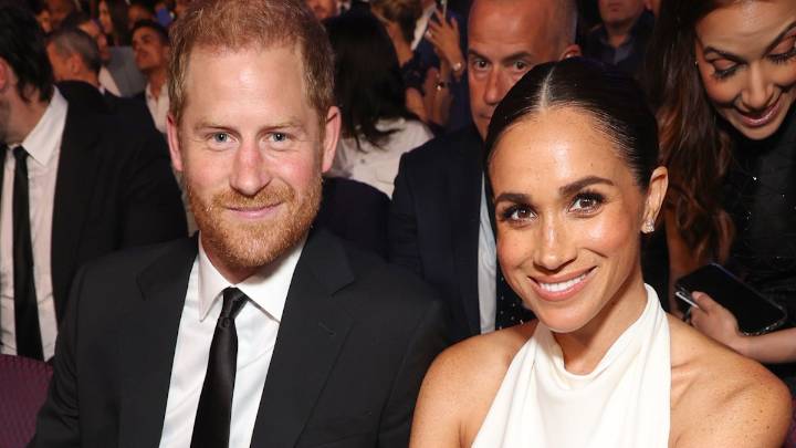 Prince Harry and Meghan Markle step out for glamorous NYC date night