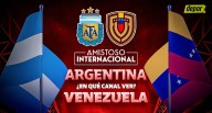 Dónde ver Argentina vs. Venezuela EN VIVO por amistoso FIFA: qué canales televisan