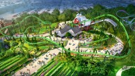 New suspension roller coaster coming to Kentucky Kingdom. Take a ride on Flying Fox
