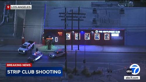 Strip club shooting: 1 shot outside Gentlemen's Club in LA's Atwater Village
