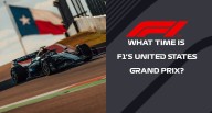 What time is F1’s United States Grand Prix? Qualifying, sprint and race start times