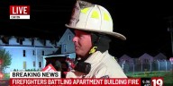 Canton firefighters search for possible victims after building fire
