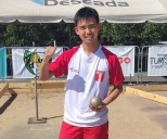 Kenny Ganaja Igei asegura medalla en el Mundial Juvenil de Bochas
