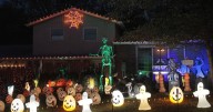 At home with Halloween lovers Adam and Pam Jenner in unincorporated St. Charles County.