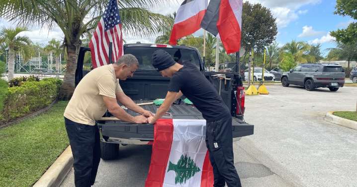 Car rally in South Florida calls for lasting peace and aid in Gaza