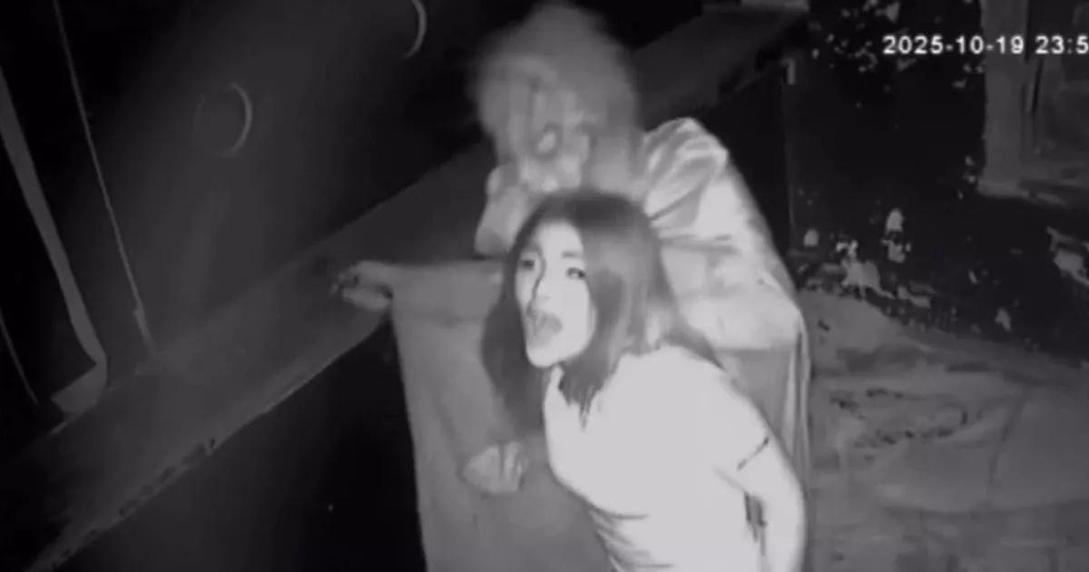 Woman choked and tasered by haunted house staff in horror attack as she screams