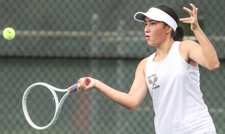 Delran girls tennis dominates at BCSL Open