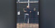 Manchester synagogue attack suspect pictured with device strapped to his waist