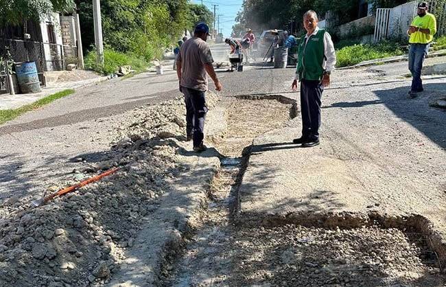Vigente el programa de bacheo en Rosita