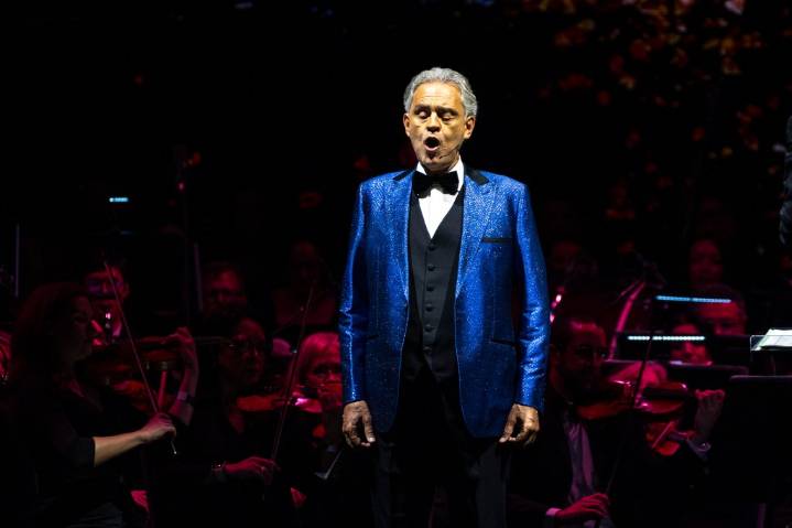 Andrea Bocelli pumps up the volume in Orlando show: Review