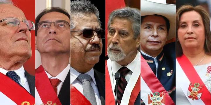 De PPK a Dina Boluarte: ningún presidente de Perú gobernó cinco años en los últimos dos periodos